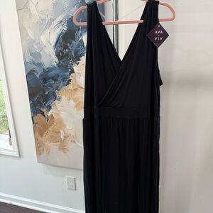 Ava & Viv Black Maxi Dress
